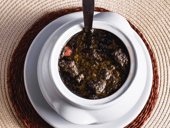 Maniçoba - prato típico baiano servido no Restaurante A Venda em Salvador-BA